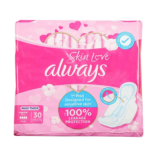 always Skin Love Maxi Thick Pad