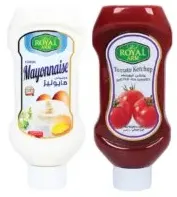 Royal Arm Tomato Ketchup/Mayonnaise