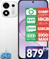 Honor X7Eplus 50MP Camera/18GB Virtual RAM/128GB ROM/8100 mAh Battery