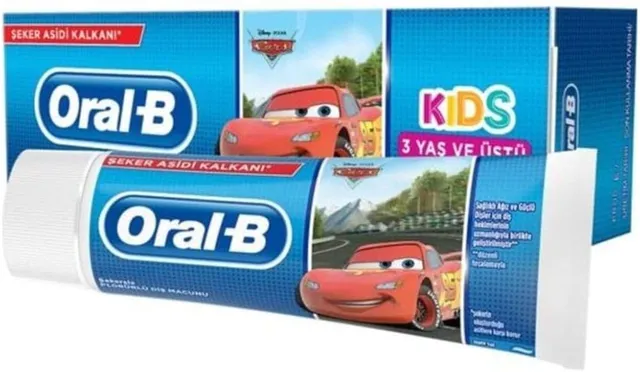 Oral B Kids Frozen Cars Toothpaste