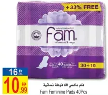 Fam Feminine Pads