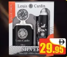 Louis Cardin عطر عربيات متنوع + مزيل عرق