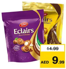 Tiffany Eclairs Pouch Choco Crm Assorted