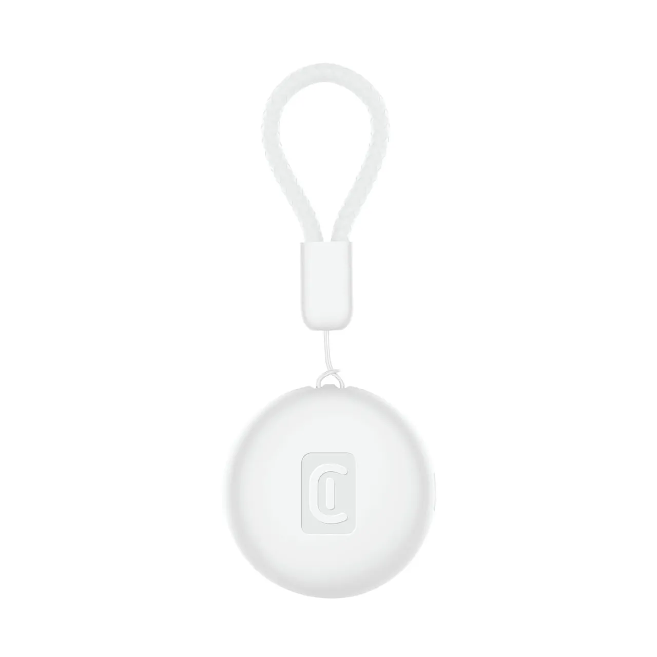Cellularline بطاقة تتبع ذكية Smart Tracy Tag لنظام IOS، بيضاء، BTTRACYTAGK