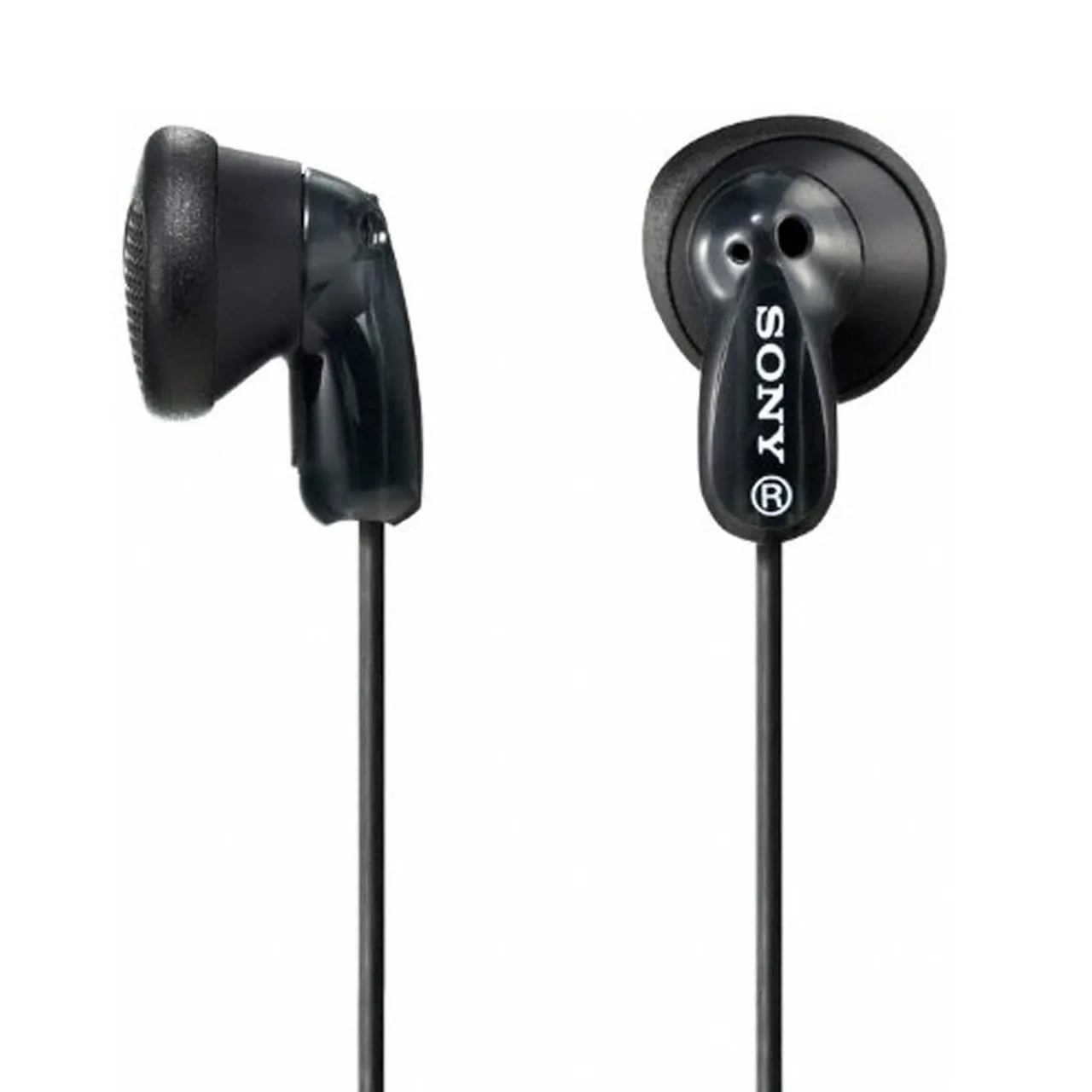 Sony سماعات سلكية داخل الأذن MDR-E9LP للمكالمات والموسيقى، أسود