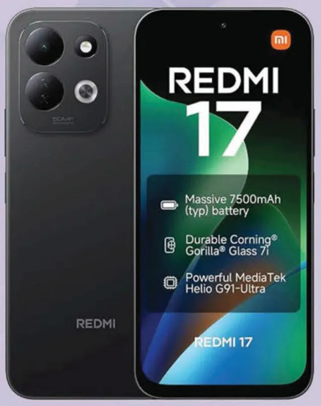 Xiaomi Redmi 17 6 GB RAM / 128 GB Memory