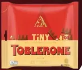 Toblerone شوكولاتة حليب صغيرة جداً