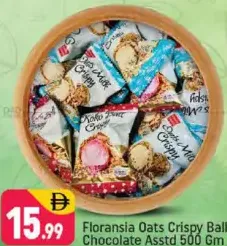 Floransia Oats Crispy Ball Chocolate Assorted