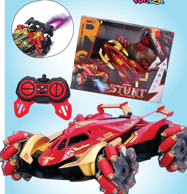 Funtool Remote Control Rechargeable Stunt Car Assorted