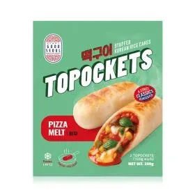 Good Seoul Topockets Pizza Melt Stuffed Korean Rice Cakes