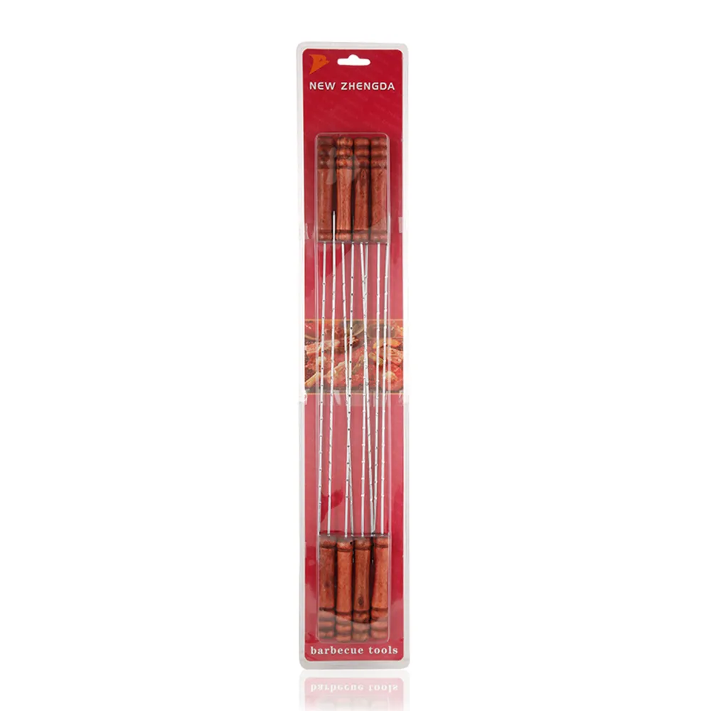Zhengda طقم أسياخ الشواء - 8pcs