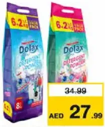 Dolax 2in1 Detergent Powder assorted