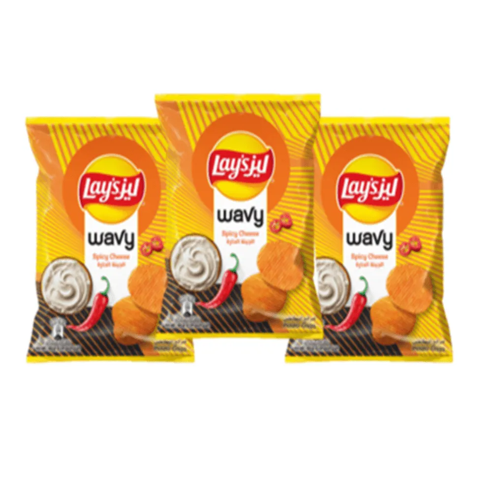 Lay'S Lays وايفي بالجبن 85Gmx3Pcs