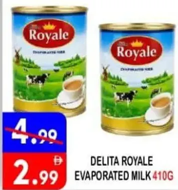 Royale حليب كوست المبخر