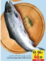 Fresh Norwegian Salmon Whole