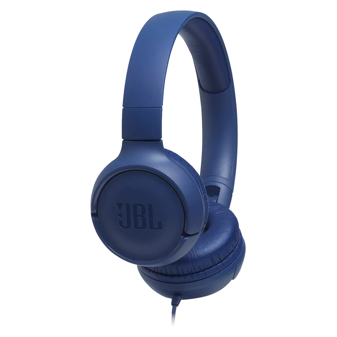 Tune 500 سماعة سلكية مع صوت JBL Pure Bass عميق أزرق