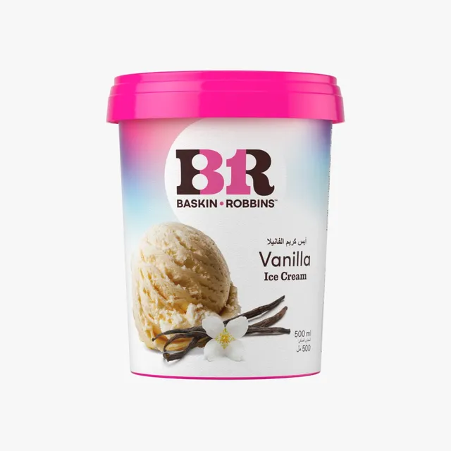 Baskin Robbins Vanilla Ice Cream