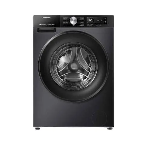 Hisense With Dryer ConnectLife Front Load Washing Machine with Wi-Fi Titanium Silver WD3S9043BT
