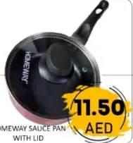 Homeway قدر صلصة مع غطاء