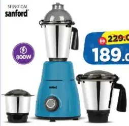 Sanford 3-in-1 Grinder Mixer SF5901GM, 800W