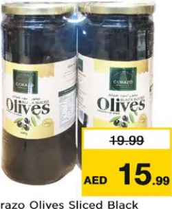Corazo زيتون أخضر كامل كورازو