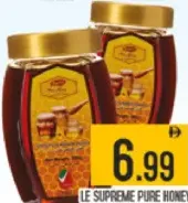 Le Supreme Pure Honey Hexagon Jar