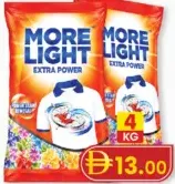 More Light Extra Power Detergent Powder