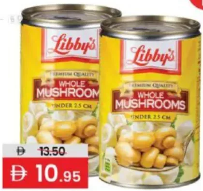 Libby's Whole Mashroom