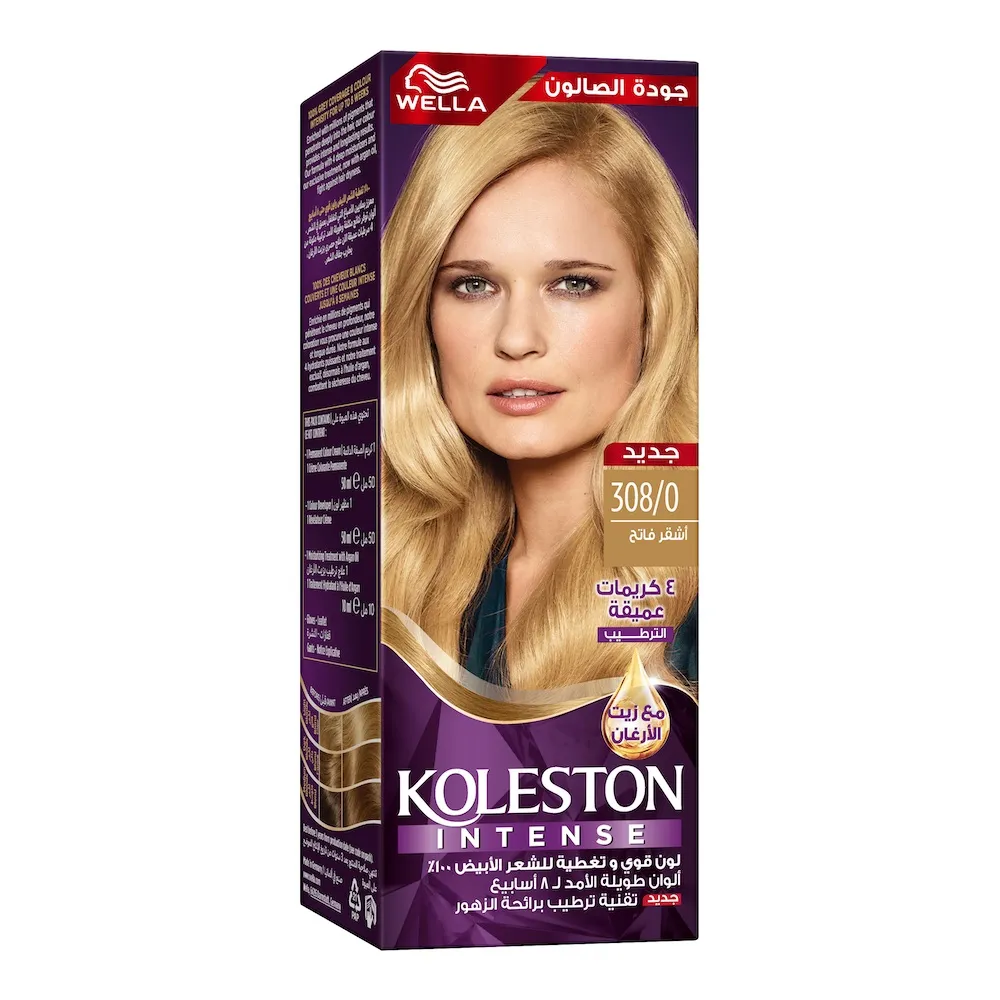 Wella صبغة شعر ويلا كولستون إنتنس 308/0 أشقر فاتح