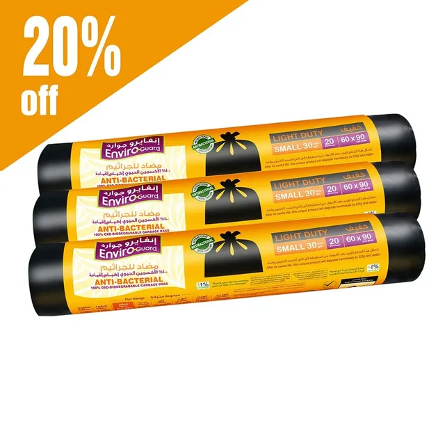 Enviro Guard 60 X 90 cm Black Rollsx2+1Free