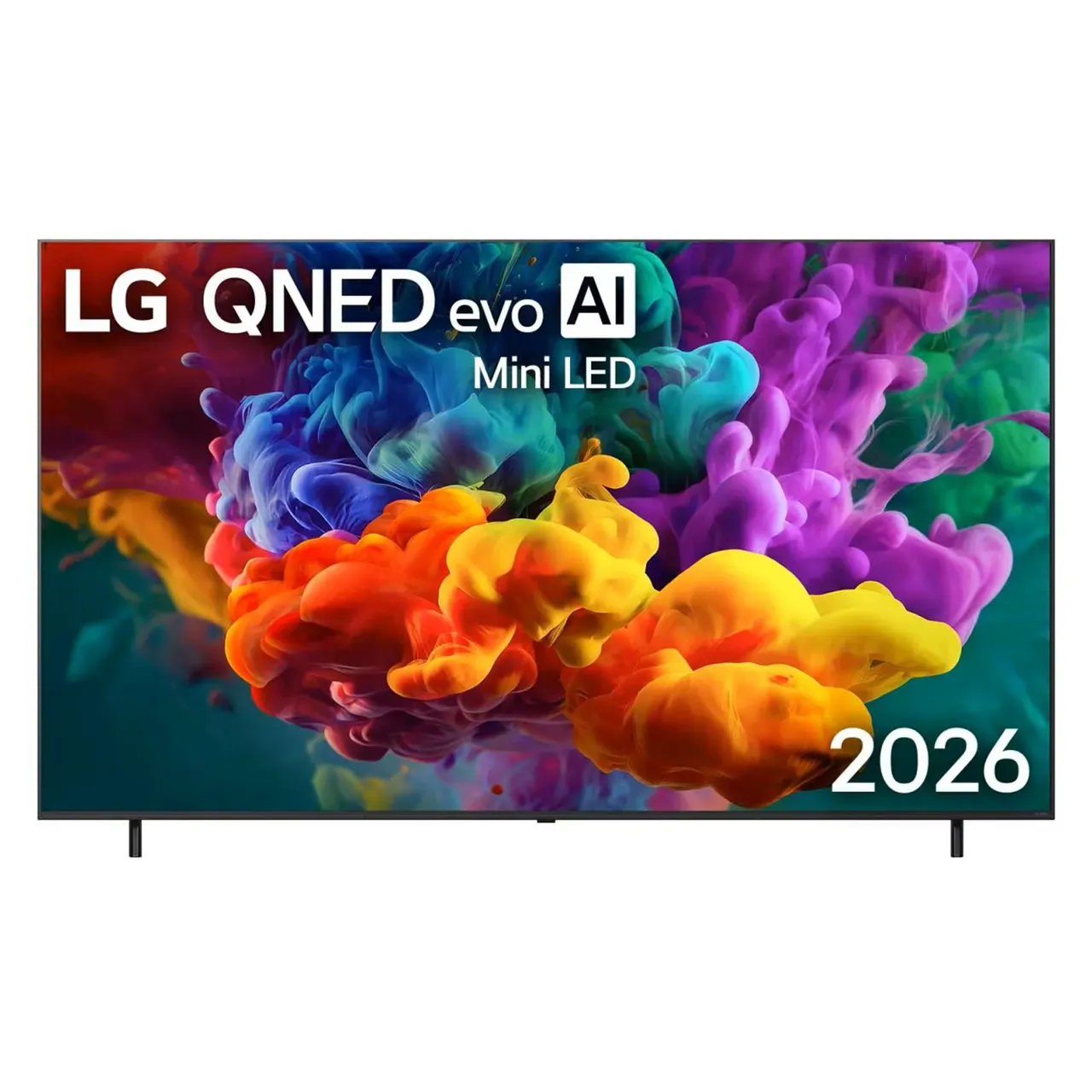 تلفزيون ذكي LG مقاس 55 بوصة QNED evo AI VRR بمعدل 144Hz QNED84 Mini LED بدقة 4K مع Magic Remote و Dolby ونظام WebOS26، 2026 55QNED84B6T