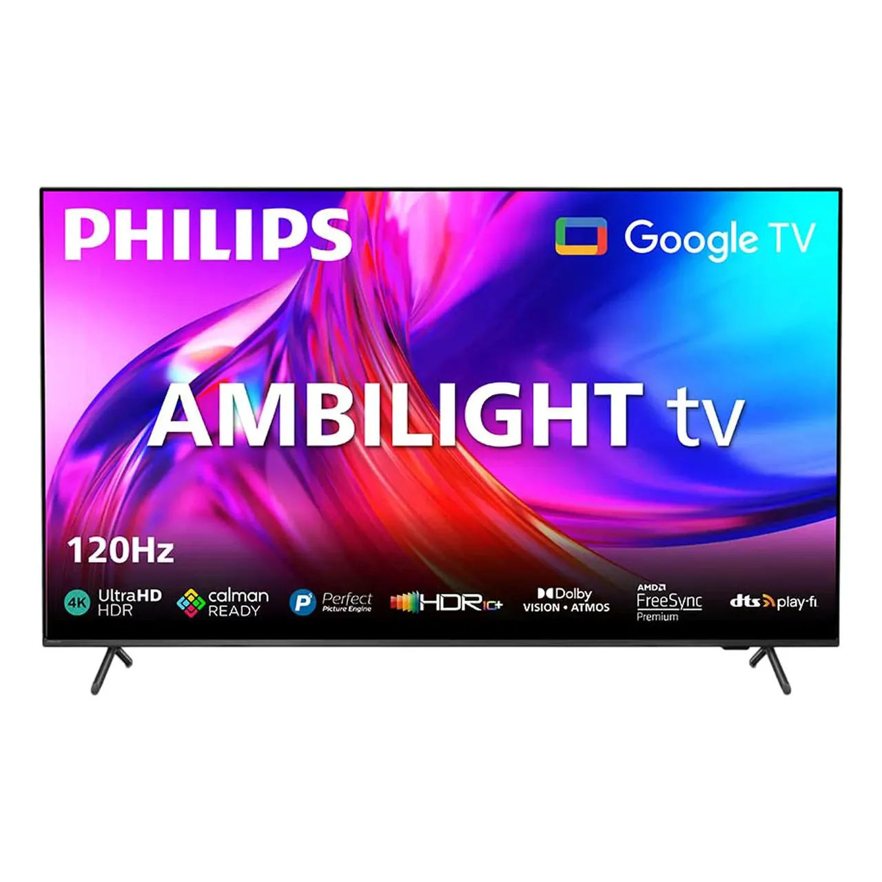 Philips تلفاز LED ذكي 50 بوصة 4K Ultra HD، 50PUT8808، أسود