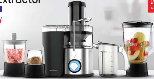 Olsenmark 4-IN-1 Juice Extractor OMJE2234N, 800W