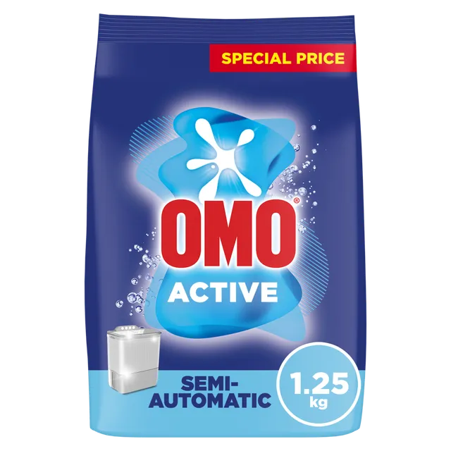 Omo Semi-Automatic Powder Laundry Detergent - Active