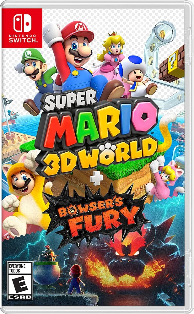 Super Mario 3D World + Bowser's Fury لجهاز Nintendo Switch (HACPAUZPA)
