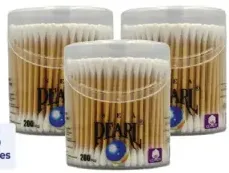 Sea Pearl أعواد قطنية من الخيزران