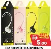 Kim Stereo Headphones