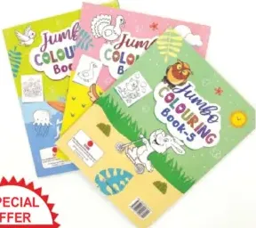 Semi Jumbo Colour Book