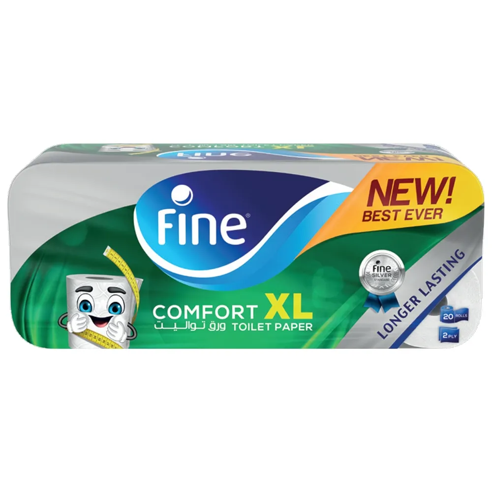 Fine Comfort xl ورق تواليت ناعم 2Ply - 20 Rolls