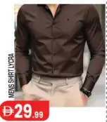 Mens Shirt Lycra
