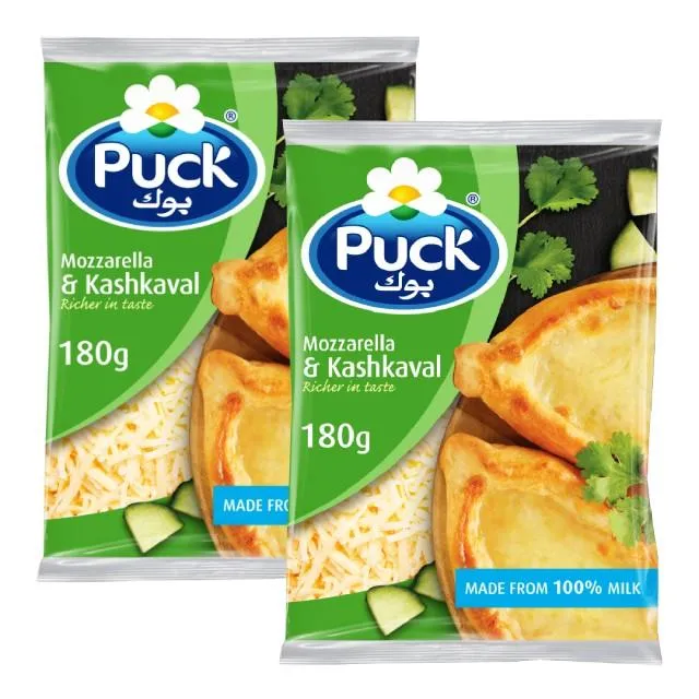 Puck Mozzarella & Kashkaval Shredded