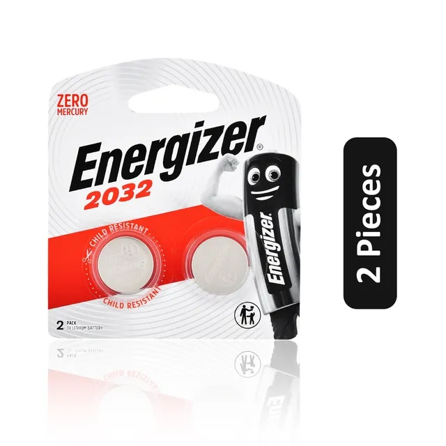 Energizer 2032 Coin Cell Battery - 2 Pieces