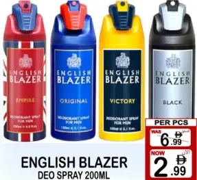 English Blazer بخاخ مزيل عرق دوف