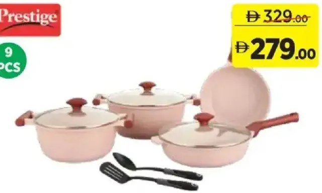 Prestige Essentials Set Pink Granit