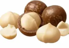 مكاديميا بالقشر محمصة