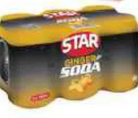 Star Ginger/Lemon Soda Asrtd