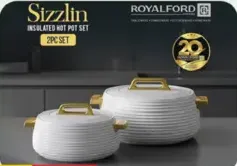Royalford طقم هوت بوت Sizzlin