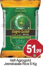 Halt Agrogold Jeerakasala Rice
