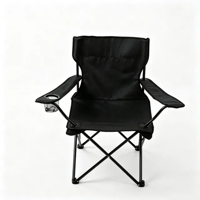 Royal Relax Foldable Fishing Chair, Black, 2026027