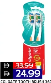 Colgate Toothbrush 360 Soft/Med